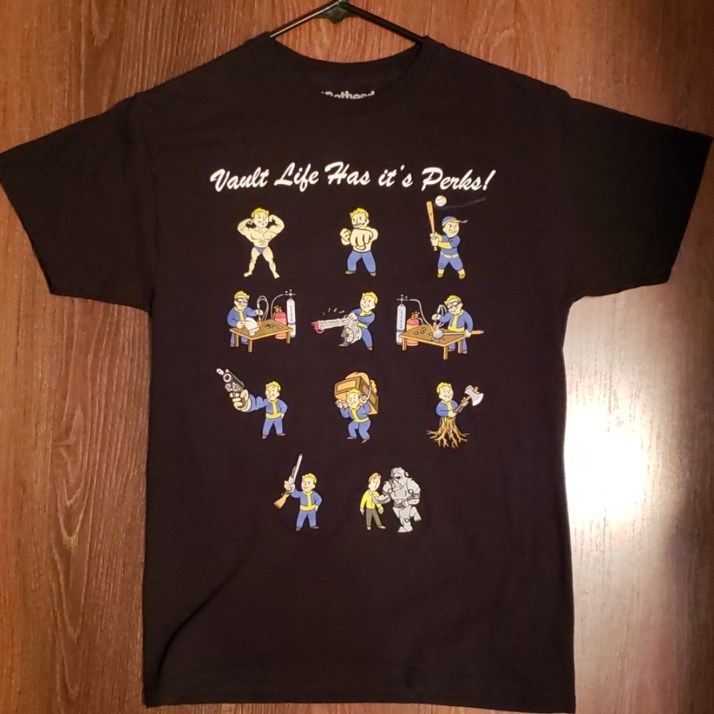 New Bethesda's "Fallout: Vault Life" T-shirt